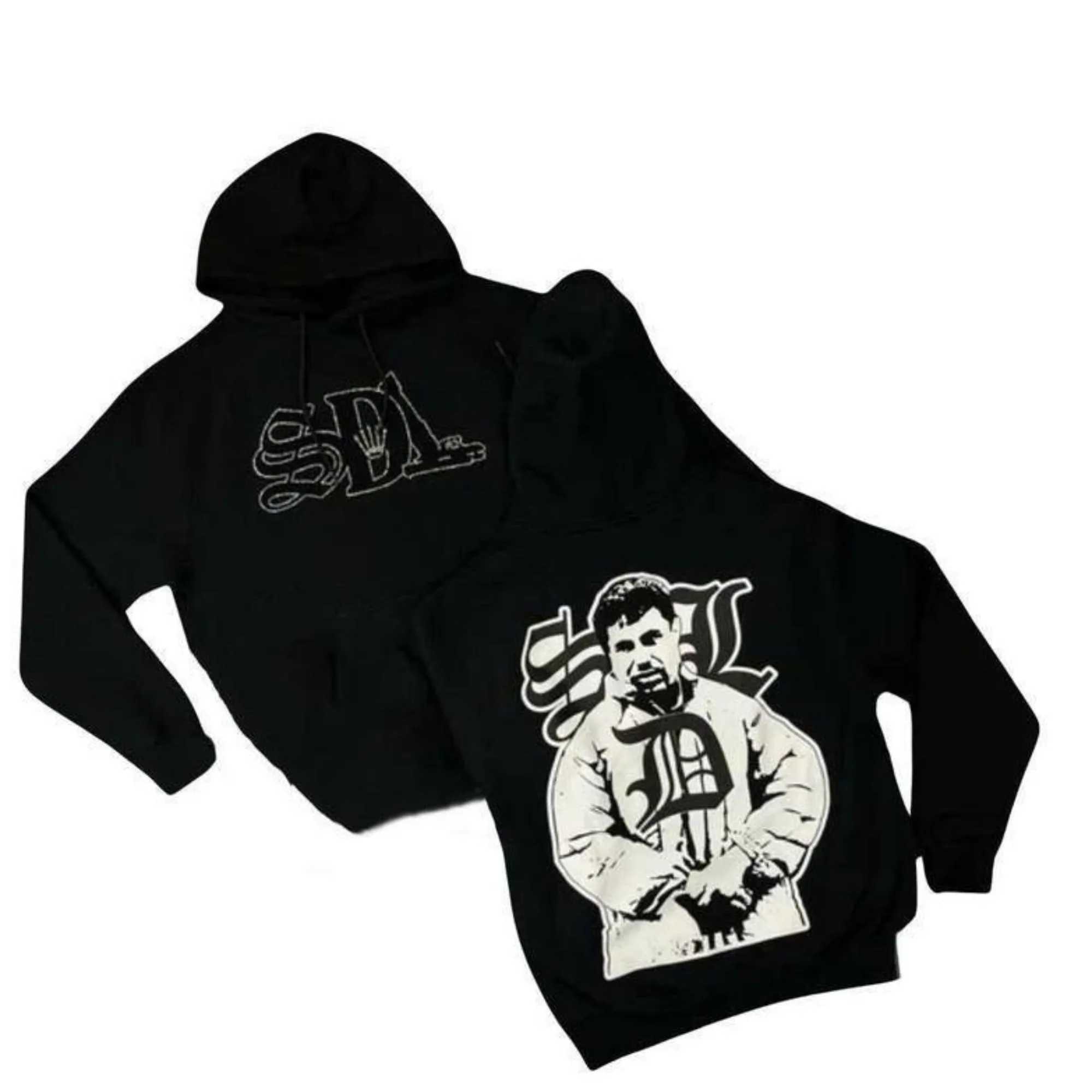 TRENDING 2025 New Mens Sdl Blue Strips x Asi Black Hoodie SDL Hoodies Collection Asi Strtwear Hoodie Style Gifts T251103