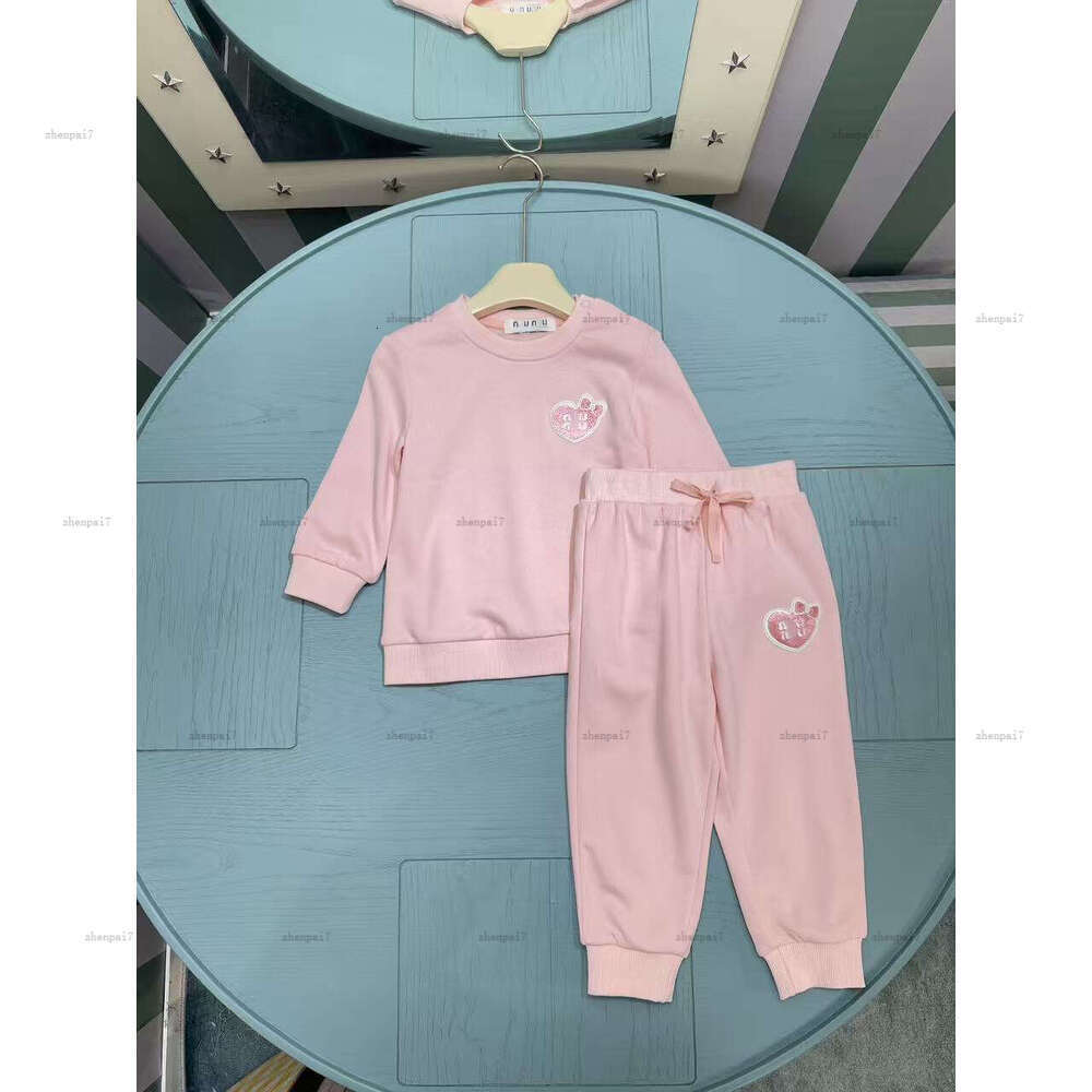 Brand newborn jumpsuits Cute pink design cardigan suit infant bodysuit designer baby clothes toddler hoodie and pants A375X11N090-image-1083044975