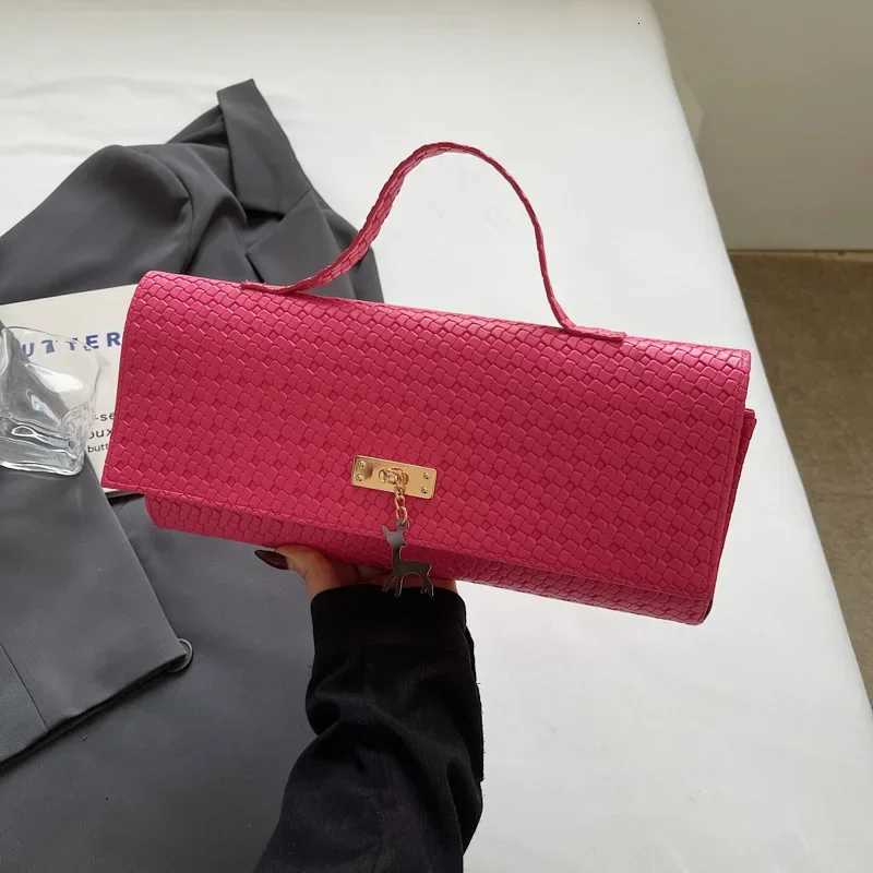 Spring Summer New Style Personality Handbag Single Shoulder Bag Crossbody Bag Minimalist Square Bag Fashionable Soft PU Leather W251104