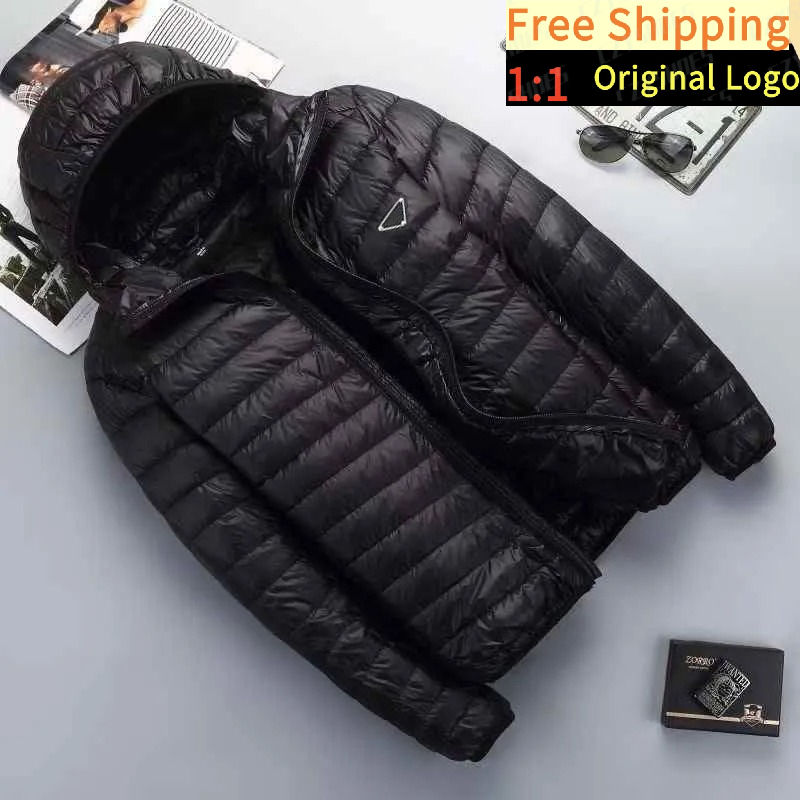 Puffer Down Hooded Mens Ultra Loft Lightweight Packable Puffer Jacket Mens Womens Designer Down Windbreaker Alternative Jacket Hiking Fishing Work