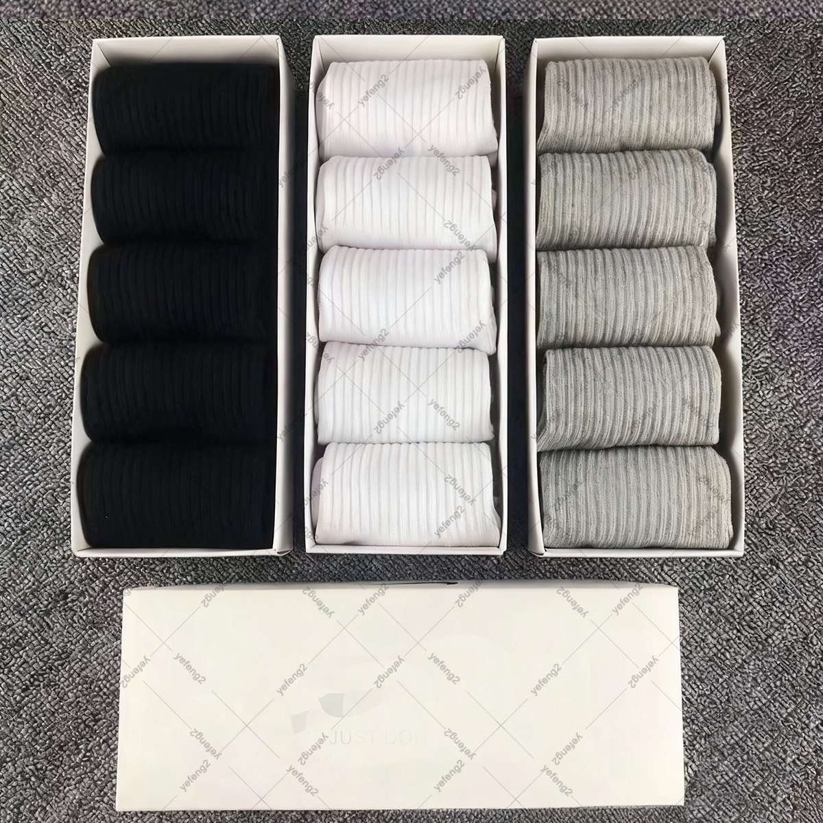 Mens socks designer socks classic sports socks cotton socks mid tube sports couple oncouds socks-image-1083240876