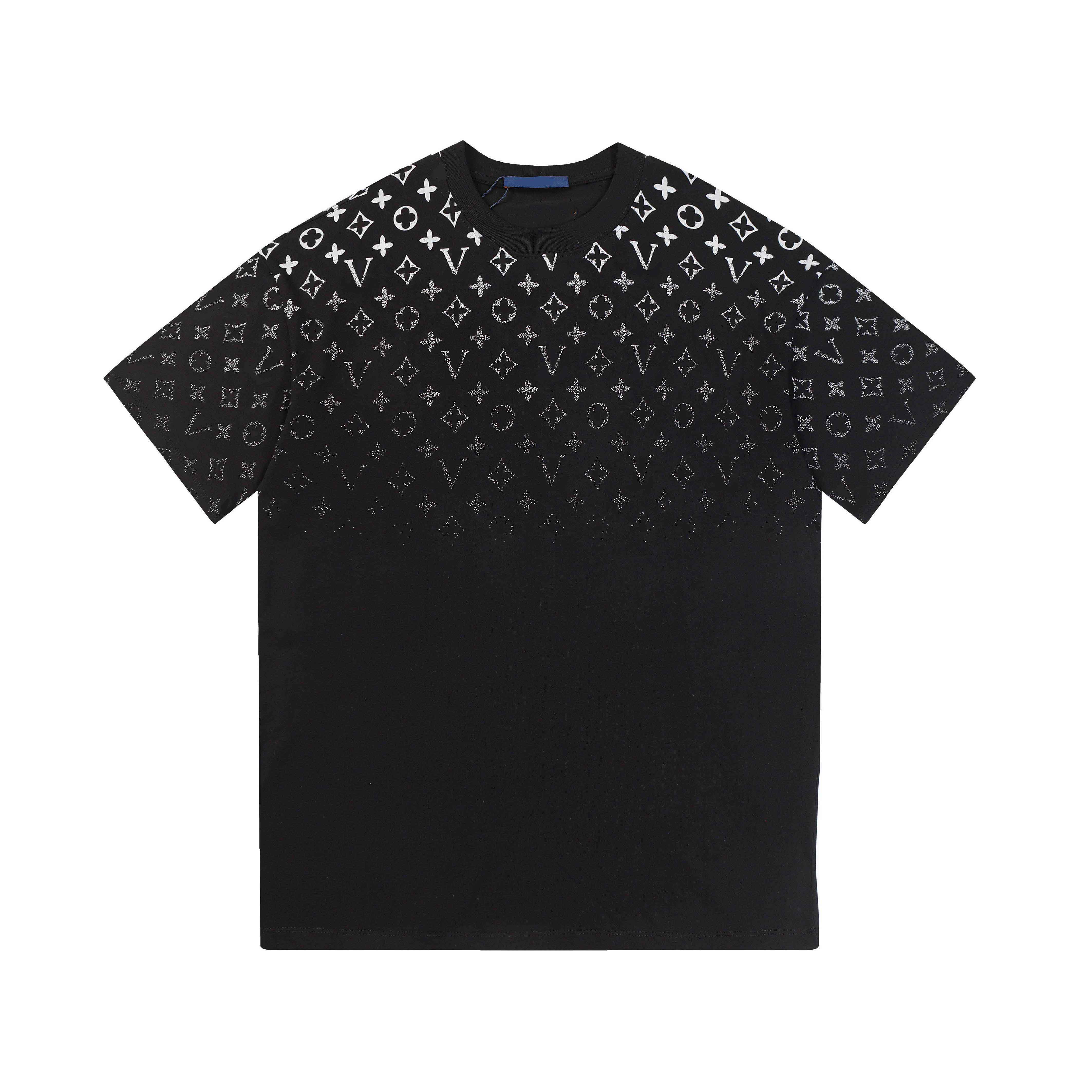 Designer men's T-shirt Casual Men's and Women's T-shirt Alphabet Embroidery three-dimensional print short sleeve best-selling luxury