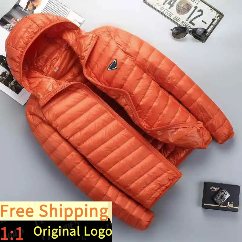 PP Puffer Down Hooded Mens Ultra Loft Lightweight Packable Puffer Jacket Mens Womens Designer Down Windbreaker Alternative Jacket Hiking Fishing Wor