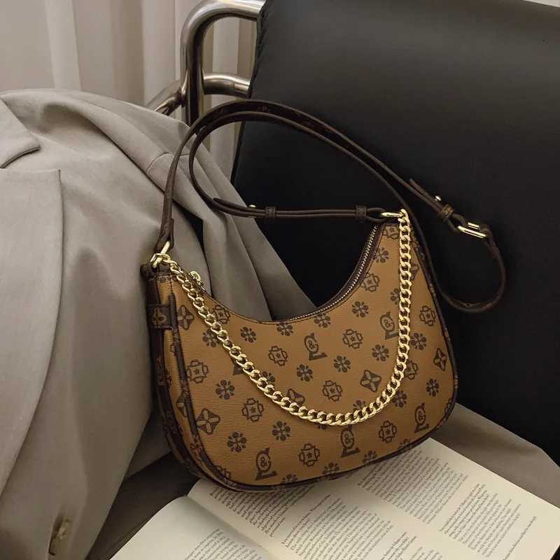 Nouveau en 2025 - Mode Femme - Sac sous les aisselles avisé Rétro - look contrasté - chaîne d'épaule de couleur grande - capacité pour un usage q