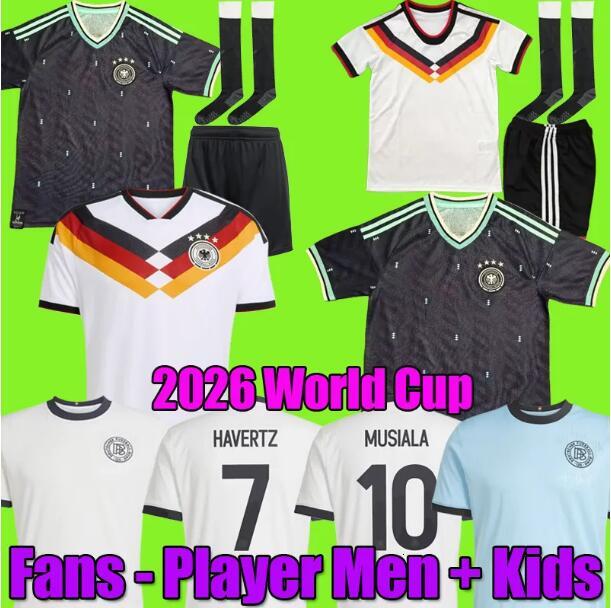 S-4XL 125 Year Anniversary Germany 26 27 soccer jerseys HUMMELS KROOS GNABRY WERNER DRAXLER MULLER GOTZE Men and kids kit Fans Player version foo-image-950690834