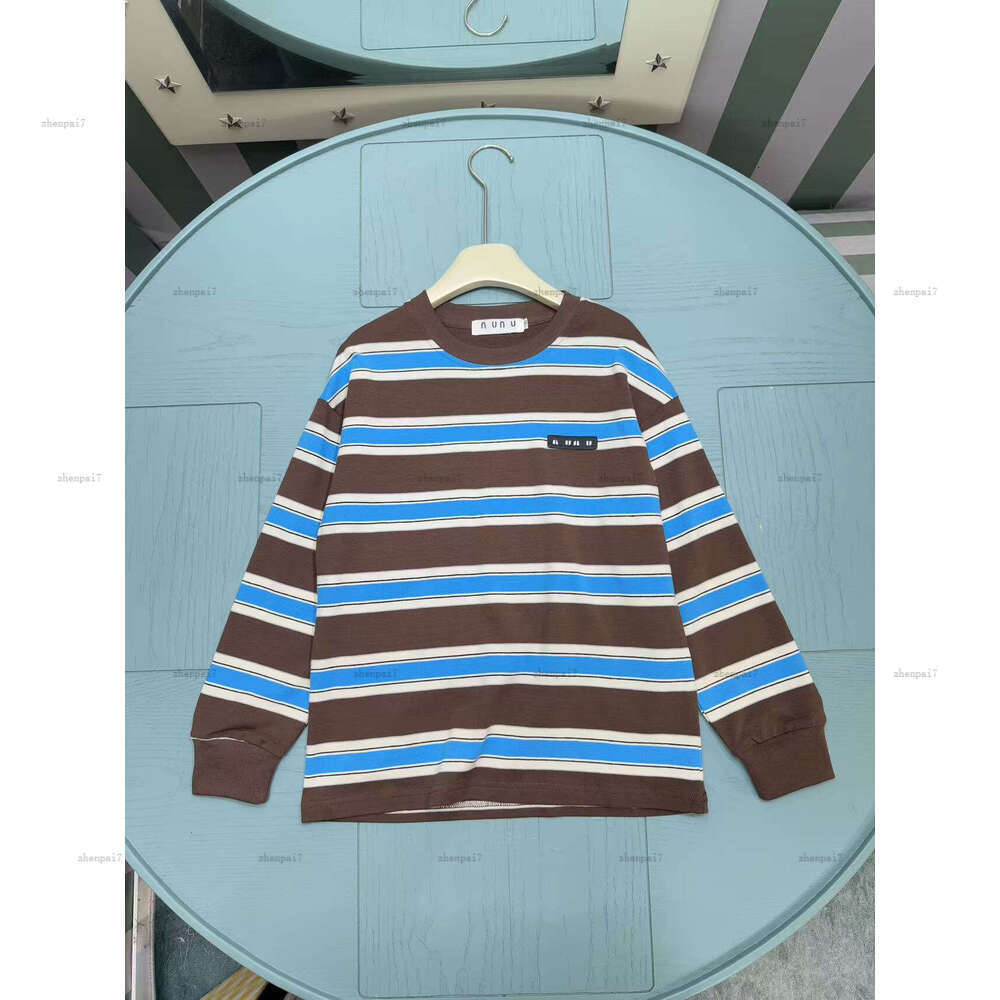 Top baby hoodie Multicolored stripe design child pullover kids designer clothes High quality girls boys sweater A809X22N208-image-1083393867