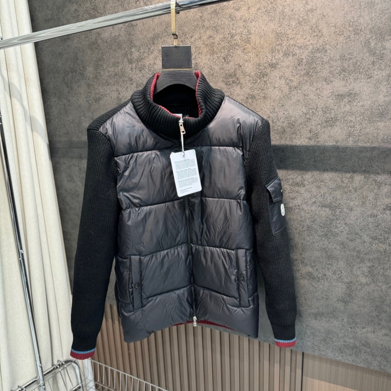 Mens Polo Puffer Jackets Embroidery Luxurious Winter Warmth Puffer Parkas Outdoor Hooded Waterproof Jacke