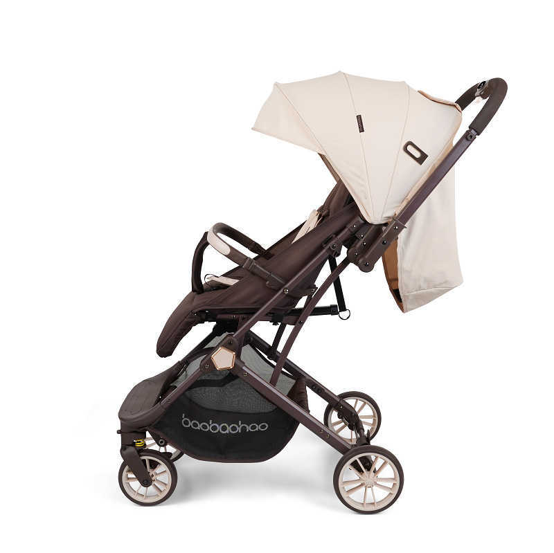 Strollers# Minu V2 Travel Stroller Lightweight Portable Design One-Hand Fold Shoulder Strap and Leather Bumper Bar Included Greyson S2412166-image-1038085825