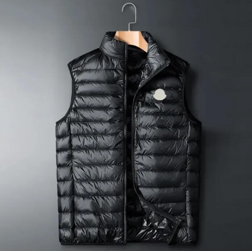 Luxury Mens Vest Designer Puffer Vest Waistcoat Winter Down Vests Embroidered Brand Logo Mans Jacket Sleeveless Outdoor Warm Vest