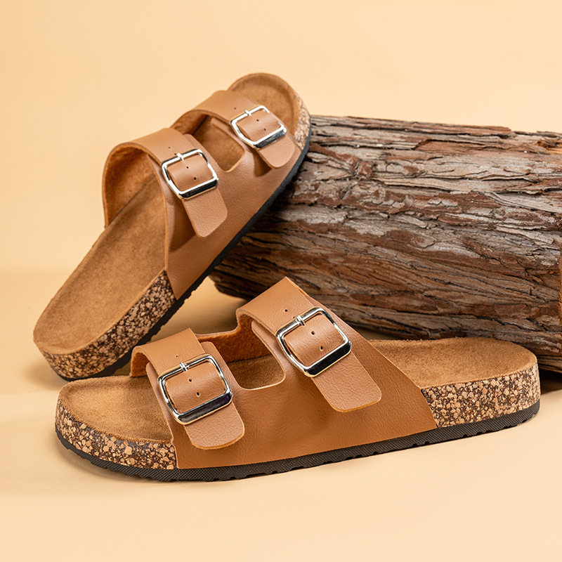 Men's and women's summer new fashion slippers outside to wear couples indoor thick bottom beach slipper casual drag
