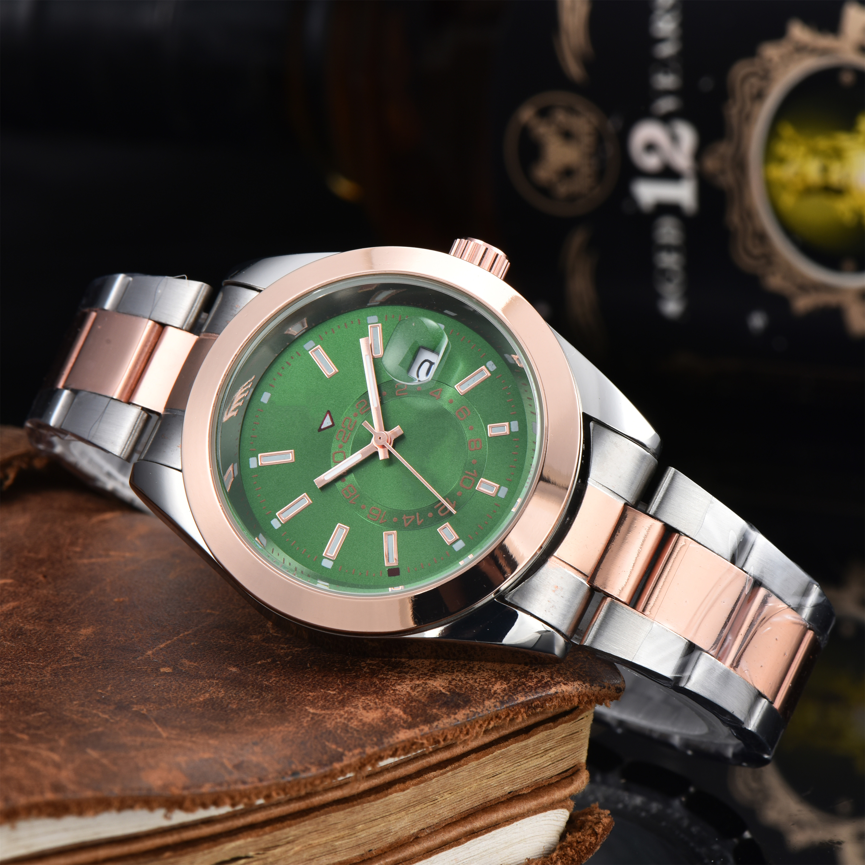 Luxury designer mens womens SKYity DWELLERity watches Quartz automatic movement WATCH stainless steel strap luminous gifts Wristwatches montre #55