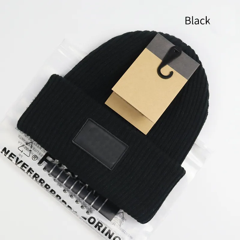 Europe Knitted Hat Designer North Beanie Cap Men Winter Embroidery Letter Nf Skull Caps Casual Fitted Unisex Leisure Pullover Bonnet Gorros