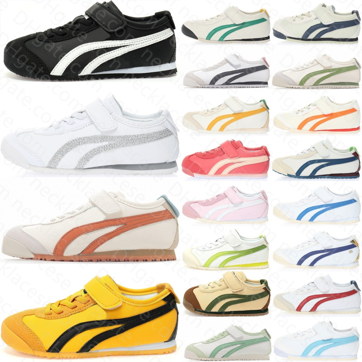 Kids Designer Sneakers Toddlers Mexico Boys Shoes 66s Outdoor Baby Girls Trainers Children Youth Shoe Black White Blue Red Silver YellosQsT#-image-992902424