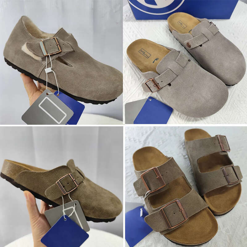 2026 New Designer Slide Clogs Slippers For Men Women Slip-On Slides Fashion Brand Clog Sliders Summer Beach Sandal Sandals Suede Leather Buckle Outd