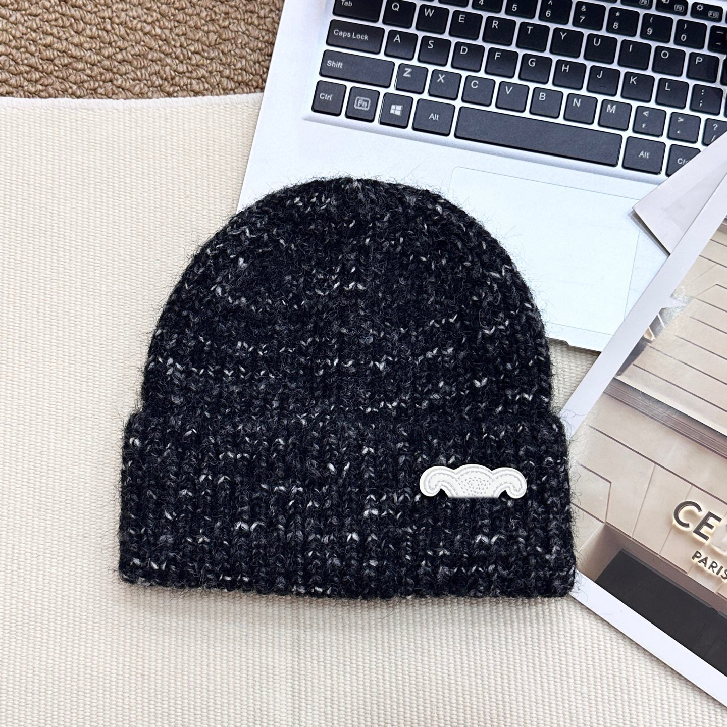 Designer beanie for women hat With Thick wool blend knitted man hats warm casual classic simple Fashion styles color mixing winter