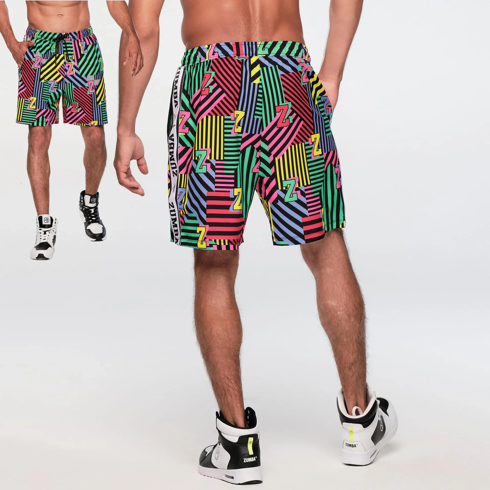 Mens and Womens Summer Quickdrying Dance Shorts American Fashion Trend Comfortable Casual Y2K Streetwear 250322Z
