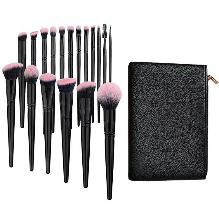 Premium 18-Piece Makeup Artist Brush Collection - Ideal For Skincare and Beauty Applications-image-1083637137