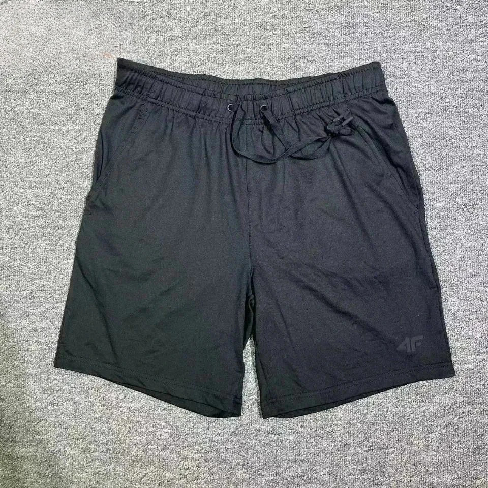 4F Mens 2025 Summer Selling Classic Letter Printed Pure Cotton Highquality Elastic Breathable Running Casual Sports Shorts 250322Z