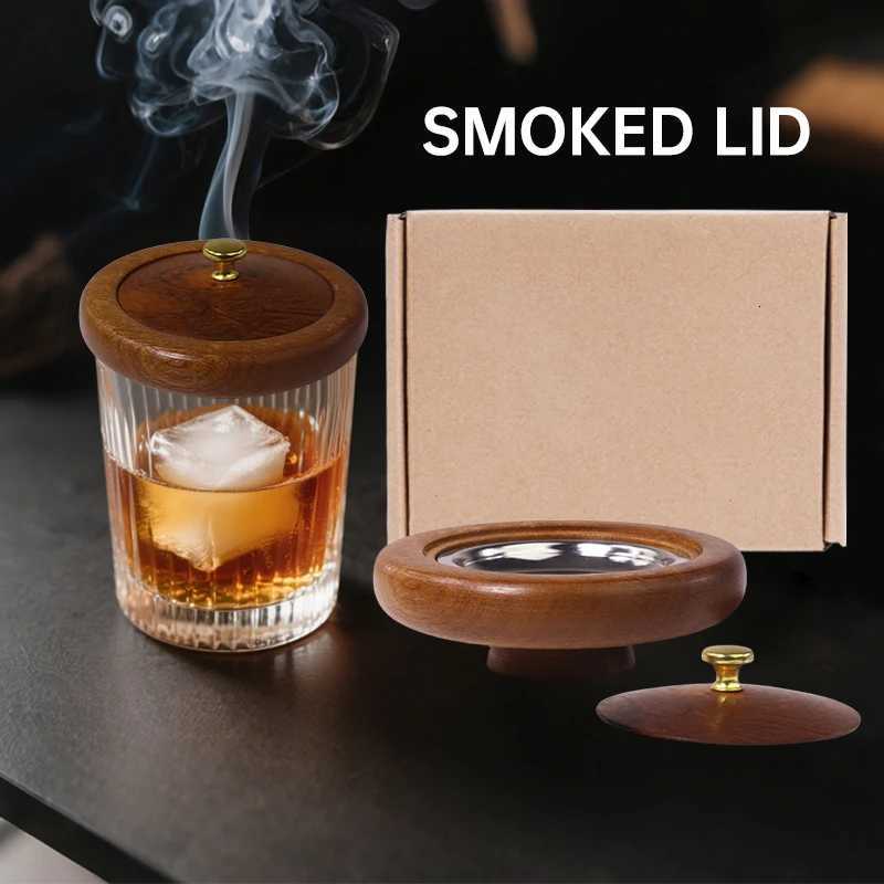 Cocktail Smoker - Old Fashio Chimney Drink Smoker for Whiskey Bourbon Best Gift for Husband Father and Cocktail Lovers Y251107-image-1083608699
