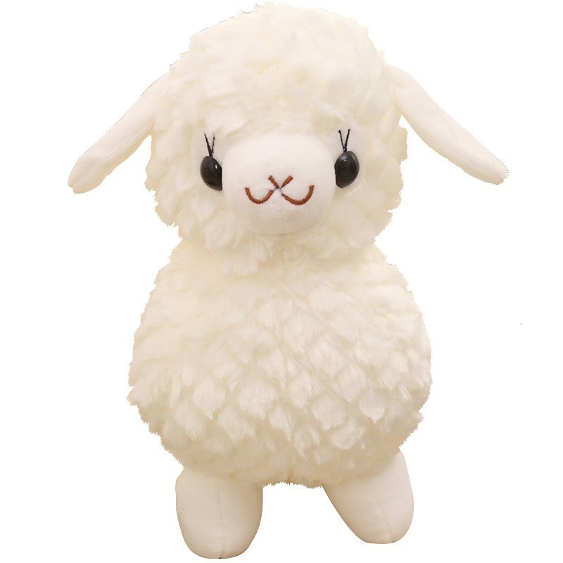 23/33/43/53cm Little Sheep Soft Pillow Stuffed Plush Animals Cute Alpaca White Doll Toys Simulation Lamb For Kids Children Gifts-image-1052259305
