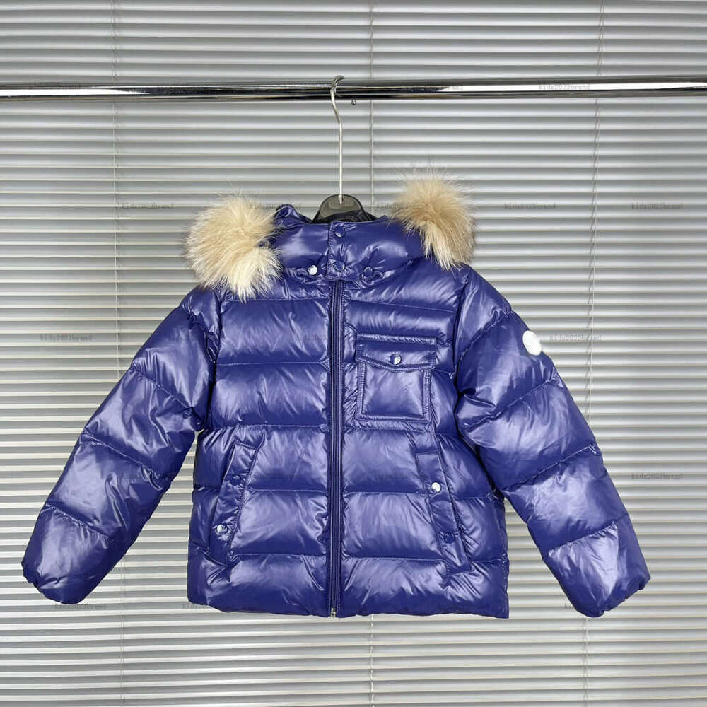 New kids coat winter windproof hood baby down Jackets kids designer clothes Animal fur hat collar girl boys OutwearA978X27N234