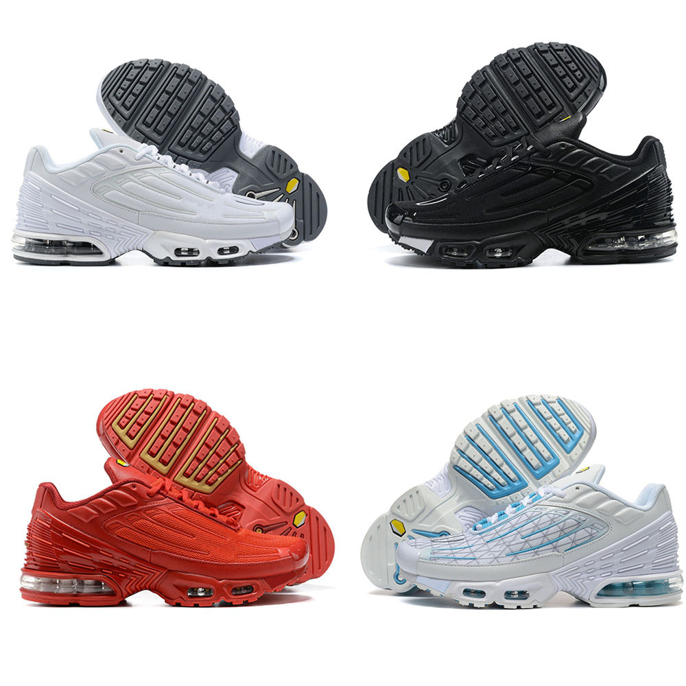 TN chaussures de course baskets designer hommes baskets Triple Black White Hyper Blue femmes hommes baskets sport extérieur mode