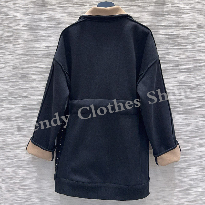 Fashion Women's Jacket with Belt Warm Jackets Coat Gift for Women-image-875512698