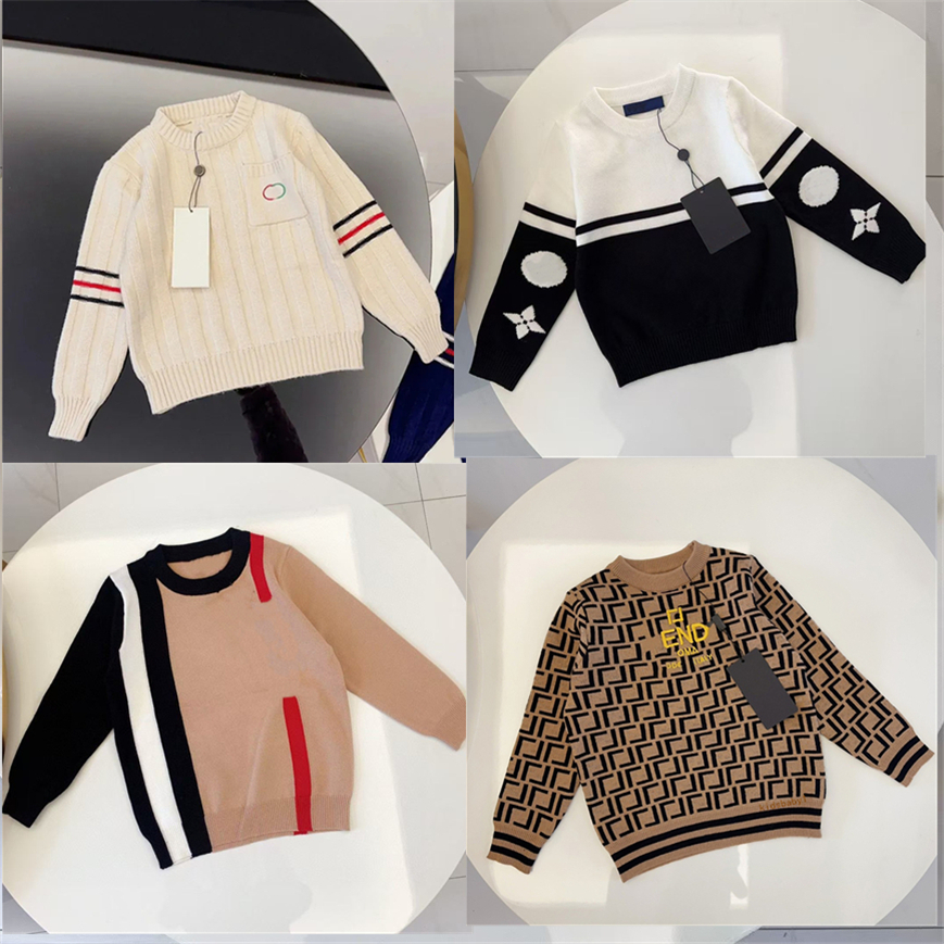 Vêtements de créateurs pour enfants Pulls pour enfants Manteau pour enfants Convient aux garçons et aux filles. Style automne/hiver. Pull chaud p