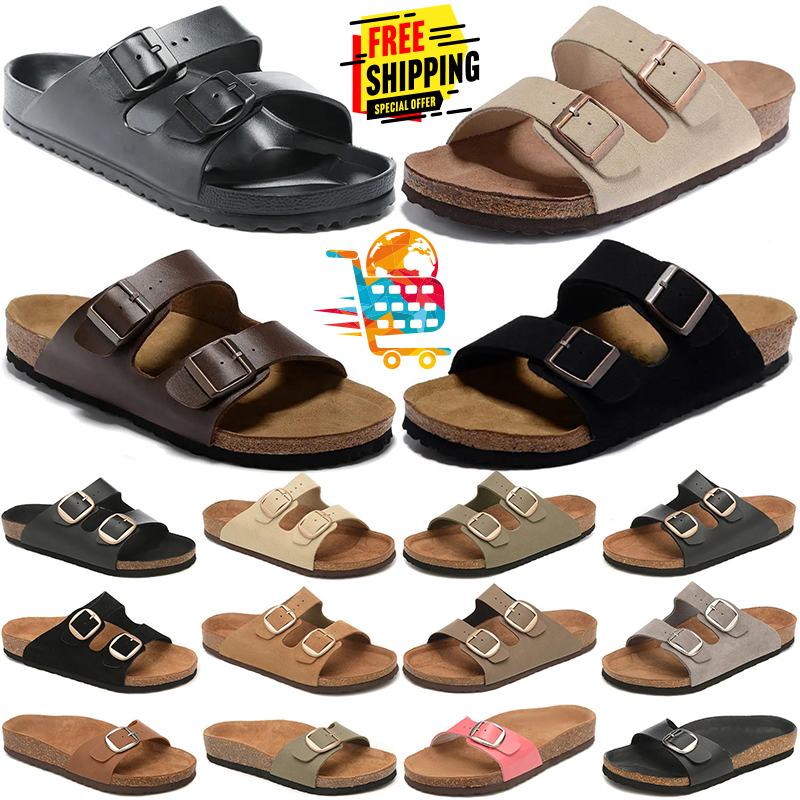 2026 gratis verzending slippers designer sandalen voor mannen vrouwen slides sliders suède leren sandaal slippers slide grote gesp slipper heren dam