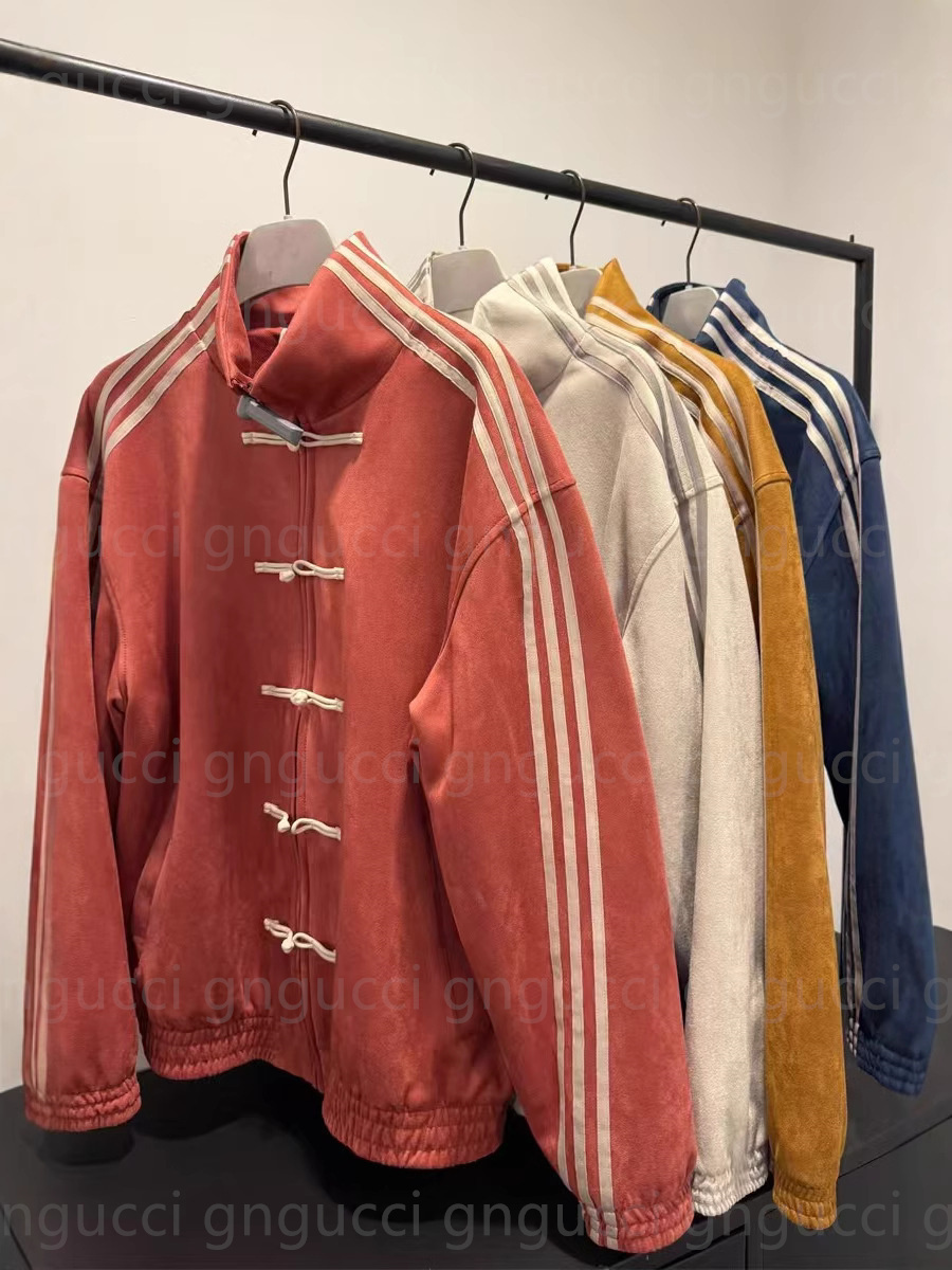 Mens Jackets High quality Lines Designer Jacket Coat Winter Autumn Outerwear Stylist Men Women Windbreaker Single Button Jackets Mens Coats Jacke-image-856716554