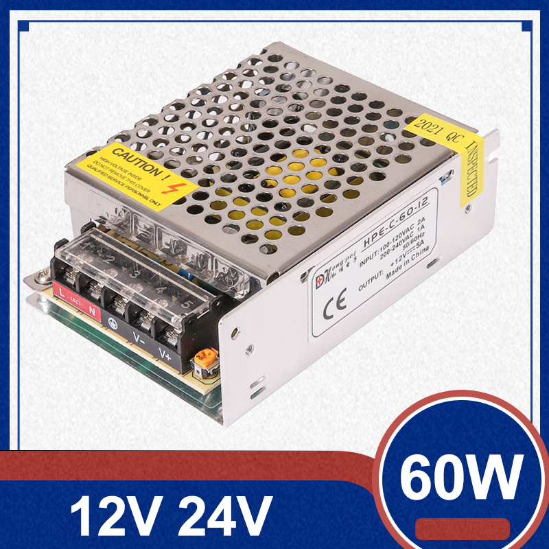 LED switching power supply 60w LED transformer adapter 100-240V to 12V 24V LED light strip X10-image-1109162756
