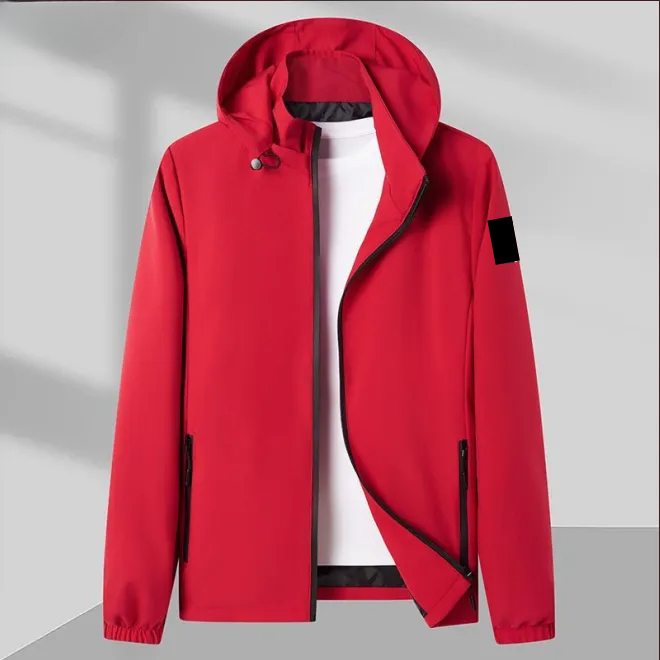 Large size clothing, stones men's jacket, submachine jacket 2025 new spring and autumn loose sports jacket, islands men's outdoor leisure