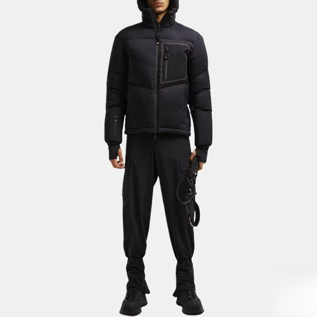 Designer Grenoble Collection Doudoune en duvet Parka Manteau d'extérieur épais coupe-vent imperméable Veste thermique Signature Edition Premium R