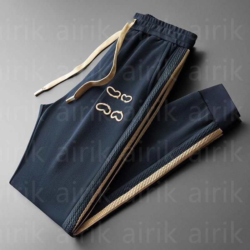 luxury Brand sweatpants Designer mens pants with zipper pocket quick drying training casual pants running breathable Bottoms Long pants