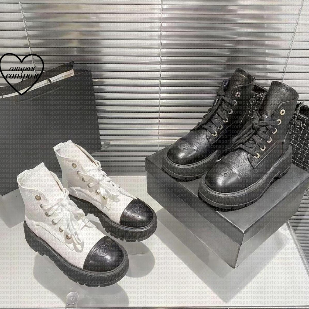Designers Bottes Femmes Cuir Bottines Mode Hiver Classique Chaussures Classique genou Martin Pour long Grossier 66