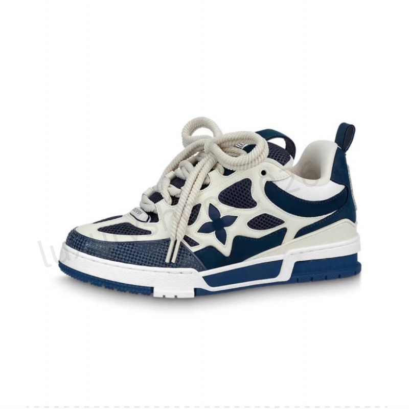 Baskets homme designer 2025 chaussures skate montantes plateforme caoutchouc vintage à lacets F26