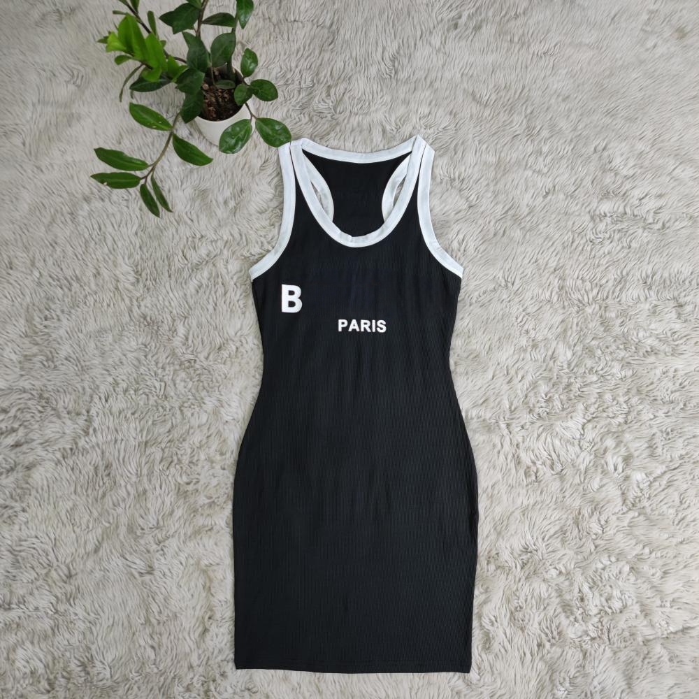 Dress Skirts Luxury Designer Mini Skirt Petticoat with Letter Print Quick Dry Slim Fit Petticoat Dress for Women Plus Size XS-4XL Sexy-image-968559726