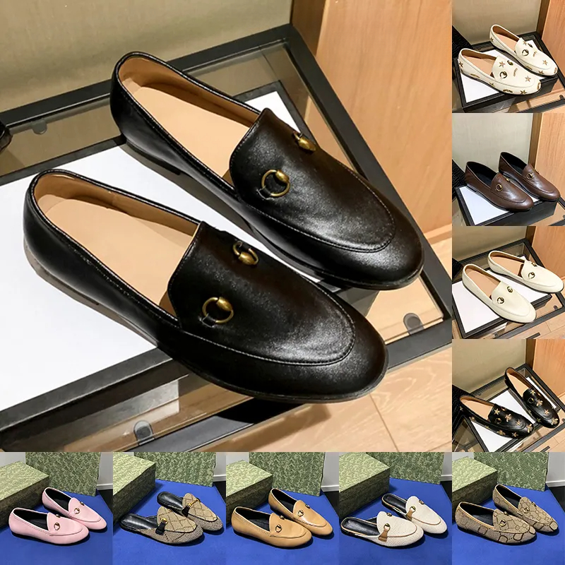 Mocassins de créateurs pour les femmes réconfortés pour femmes chaussures sebit loafer glisse mules mènes pour femmes baskets en cuir mocassins p