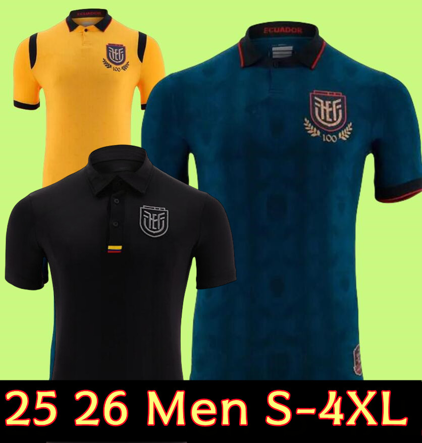 3XL 4XL 2026 Ecuador Soccer Jerseys 26 27 VALEMNCIA Martinez Hincapie D. Palacios M. Caicedo Home Away 3rd Fotball Shirts Copa America-image-873417128