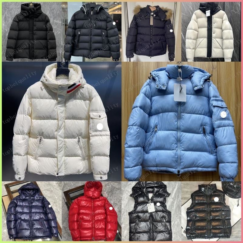 Men's Designer Jacket Winter Warm Windproof Down Jacket Shiny Matte Material M-5XL Couple New Fashion Designer Parkas