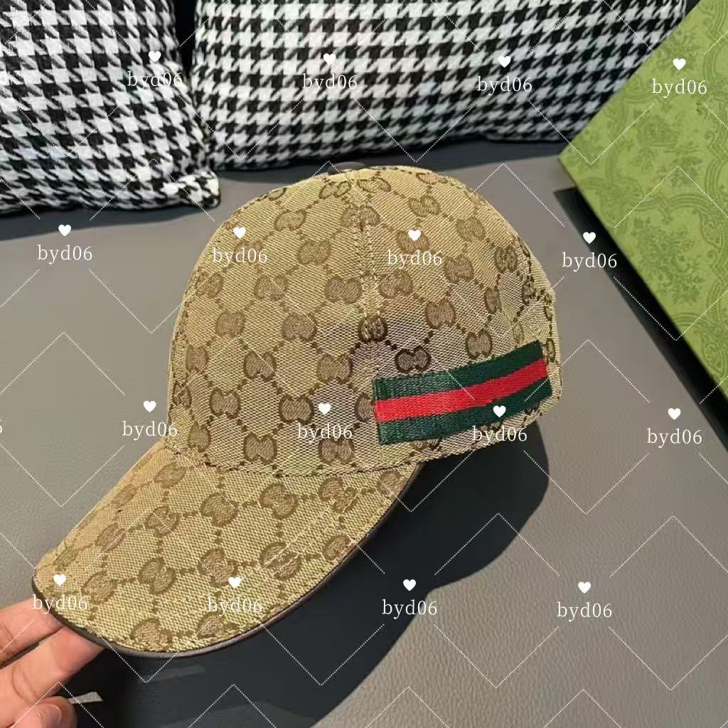 Men Designer Luxury Women Canvas Baseball Caps Black Hats With Original Box High Quality Men Fitted Caps Fashion Fedora Letters Stripes Mens Casq-image-977451178