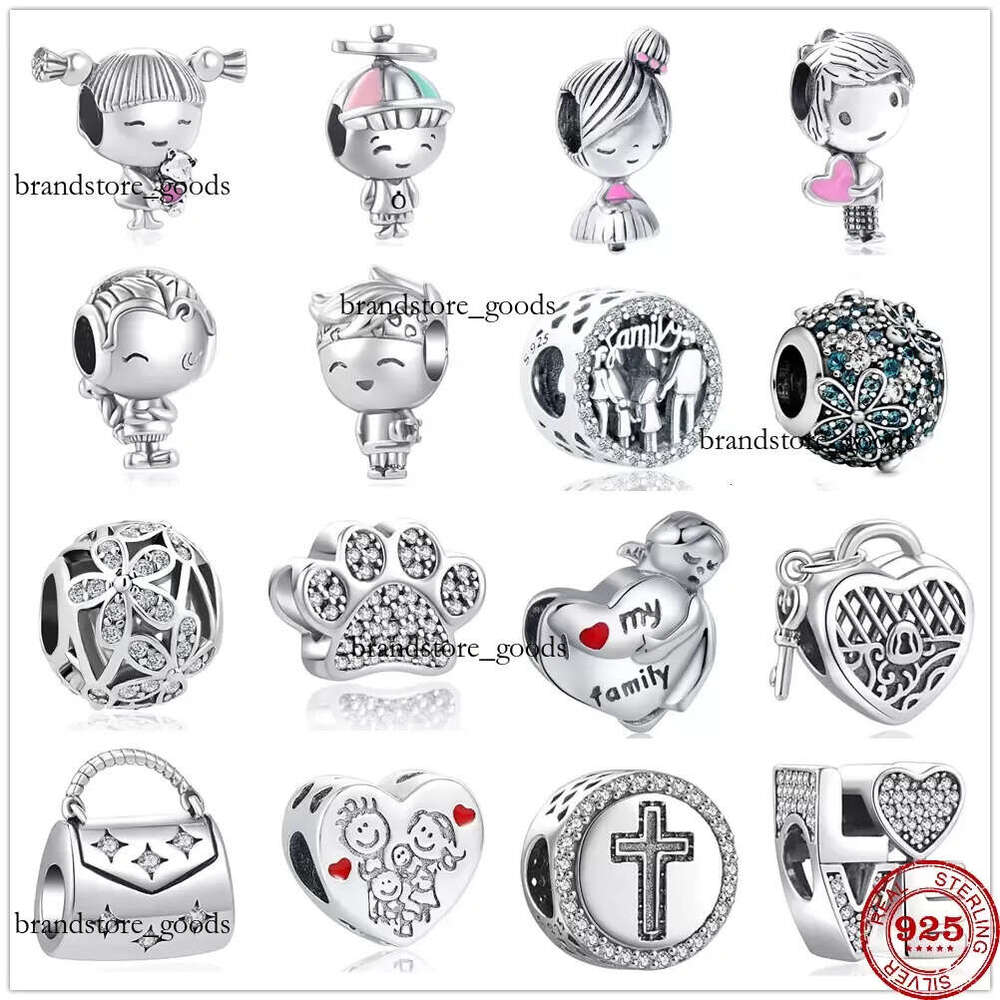 New Popular Authentic 925 Sterling Silver Metal Beads Girls Boys Teens Suitable For S925 Snake Charm Bracelets Diy Womens Jewelry 366-image-1083850816