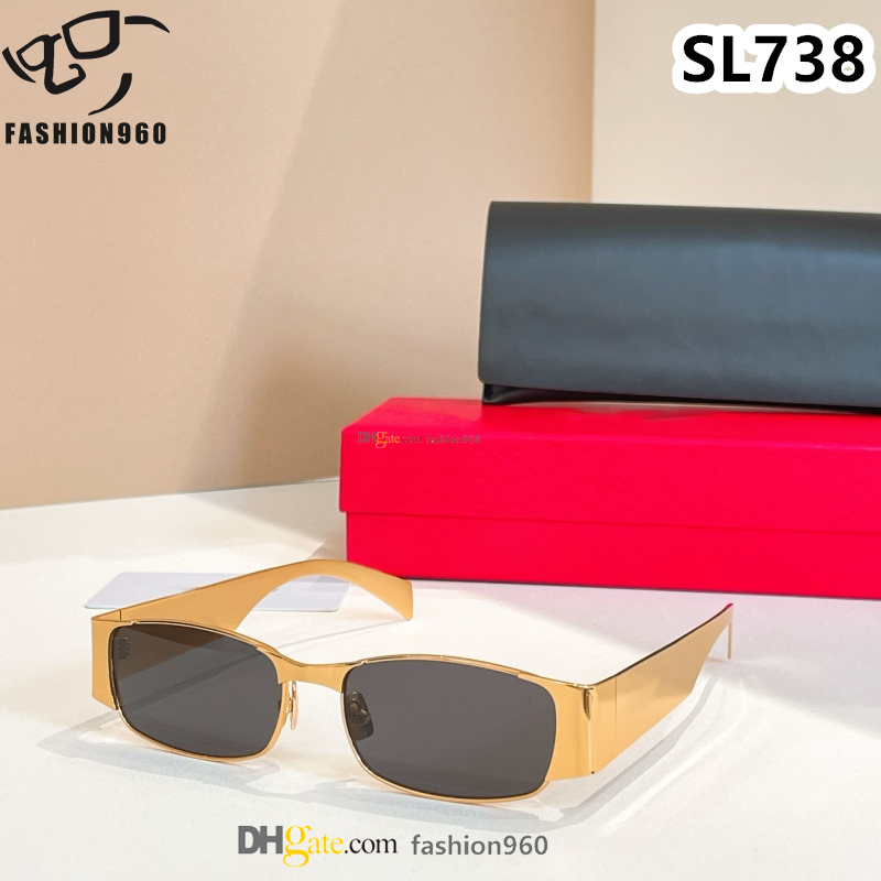 Fashion Small Frame Designer Luxury Sunglasses for Women Men Nylon Oval Lenses Alloy Frame driving Shades gafas De Sol gafas Lunette zonnebril with