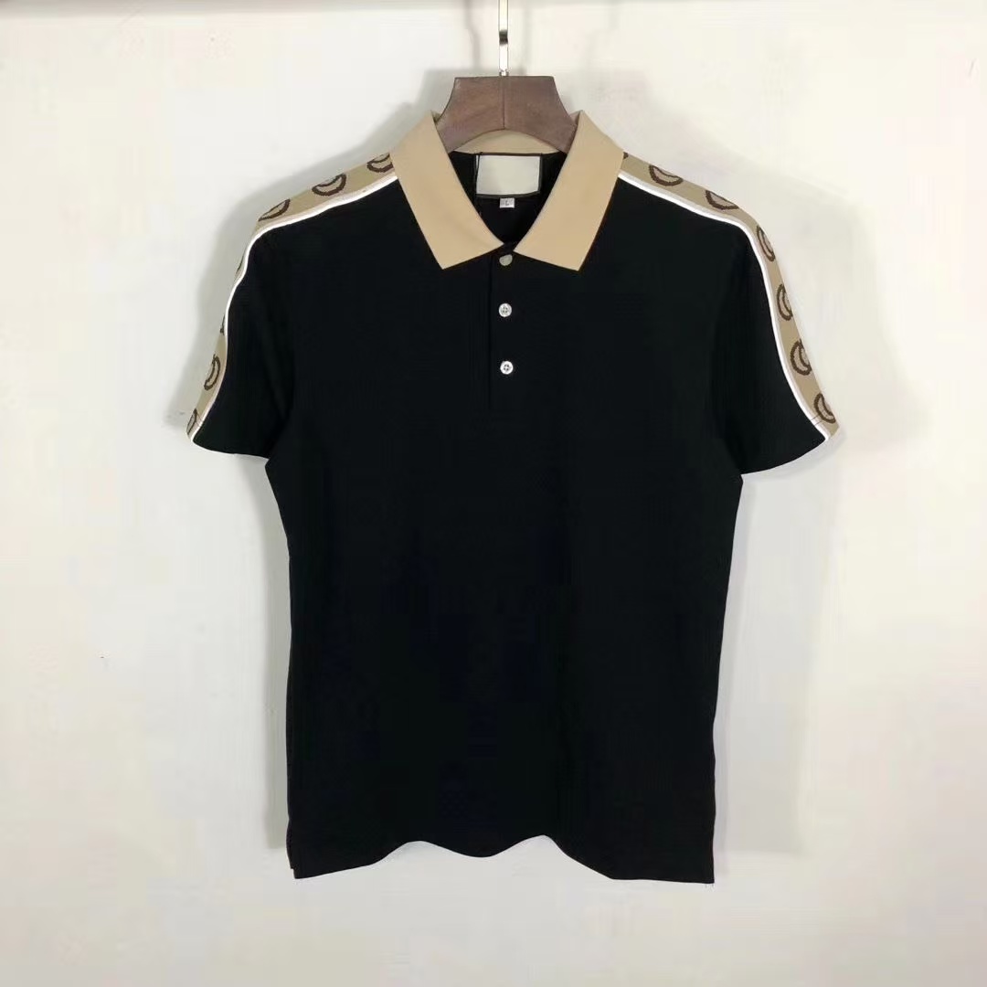 Designer Mens T-shirt Mens Polo Shirt Fashion Men's T-shirt Luxury Polo Collar Breathable Top Summer Business Shirt Asian size M--3XL