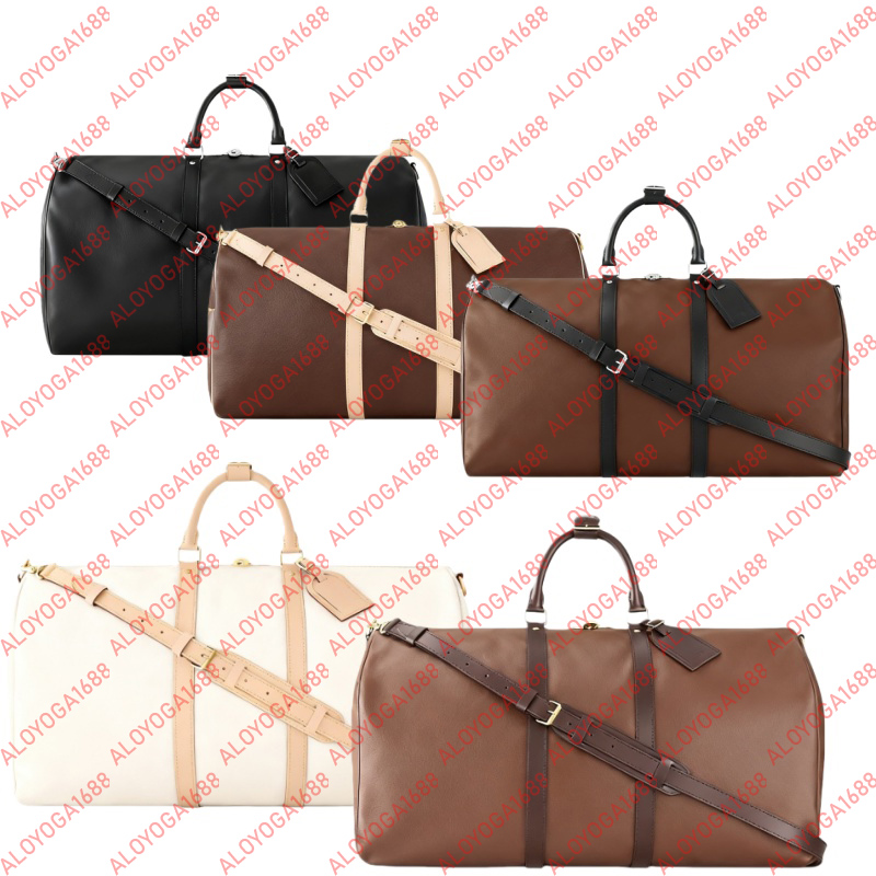 Neutral Luxury Duffel Bag Men Women Classic Letter Print Luggage Bag 45,50,55CM Large Size Crossbody Shoulder Bag M40605 M41424 N41429 N41414 Out-image-1083865563
