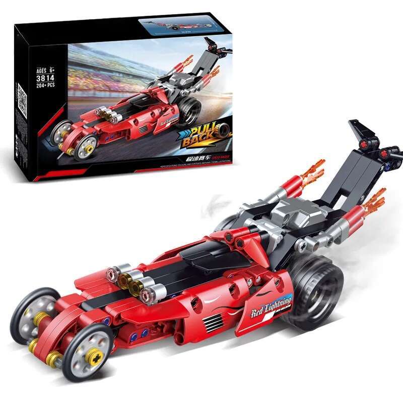 es Rebound racing car high-speed racing/building blocks/abs plastic/model kit C251110-image-1084007354