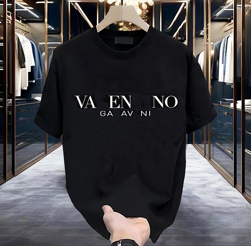 Summer men's and women's fashion brand T-shirt Breathable pure cotton European and American style casual new T-shirt printed letter round