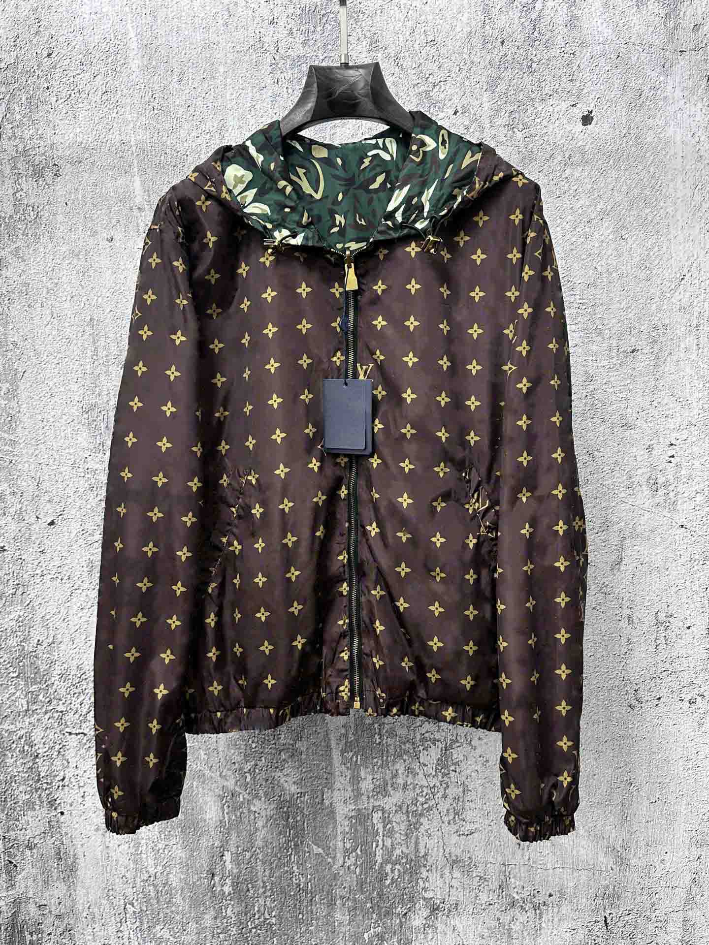 Veste à capuche classique de styliste pour hommes, manteau coupe-vent, Badge de sport, coupe-vent, lettres brodées, vestes courtes, automne hiver