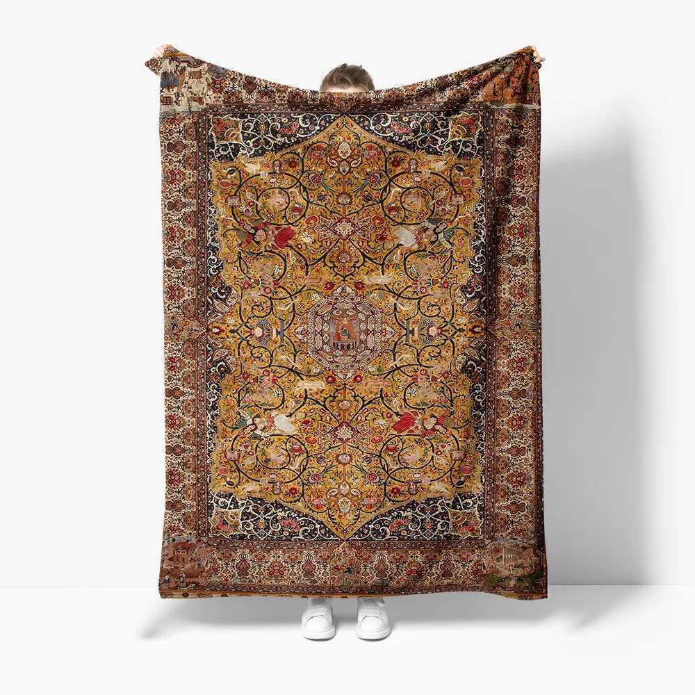 Warm Fleece Throw Blanket Soft Cozy Bed Sofa Decorative Blanket Throw Cushion Cover Bedspread Home TextileW251107-image-1083905222