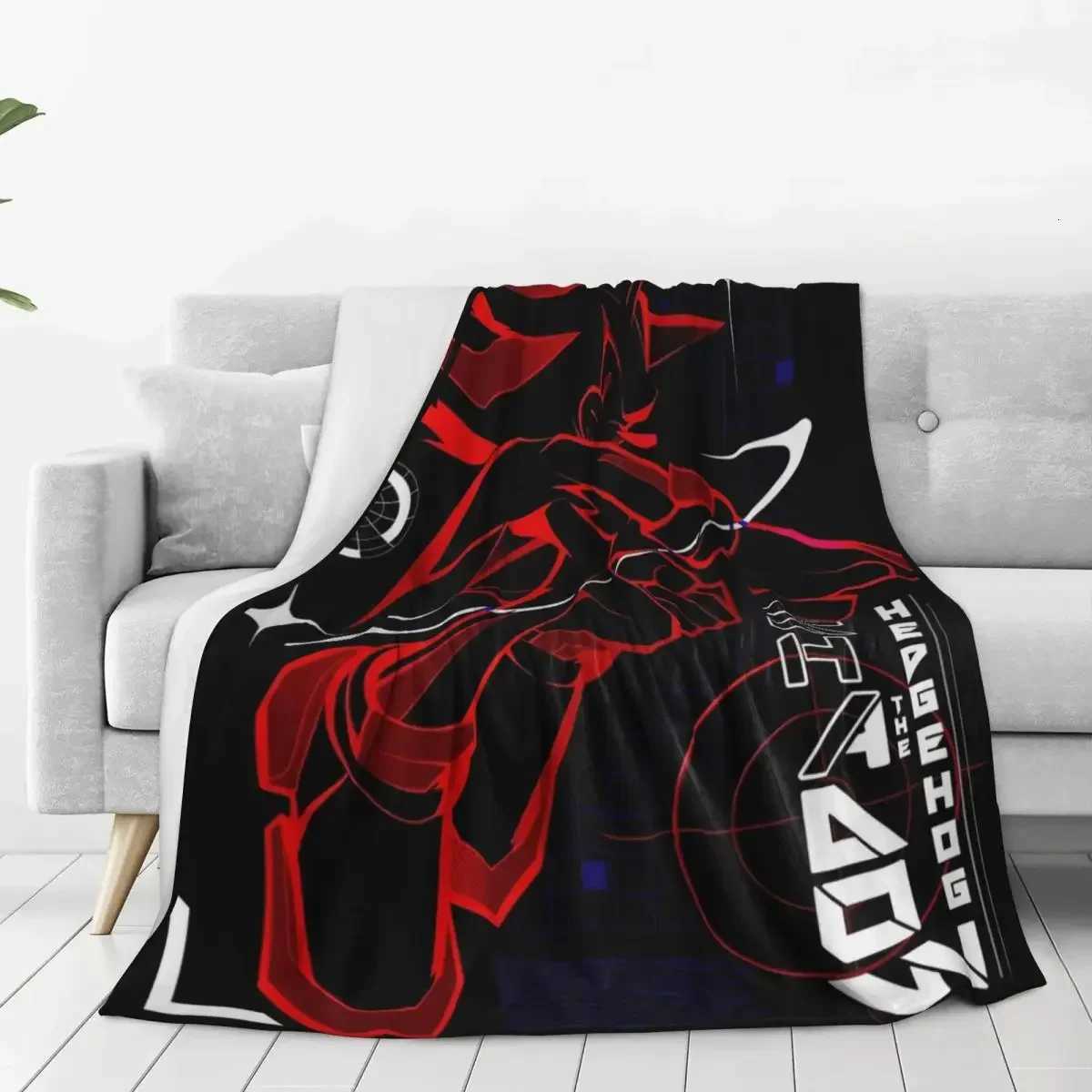 Shadows The Hed gehog Print Blanket For Men Women Ultra Soft Throw S-Sonics Blankets for Sofa Multiple SizesW251107-image-1083909261